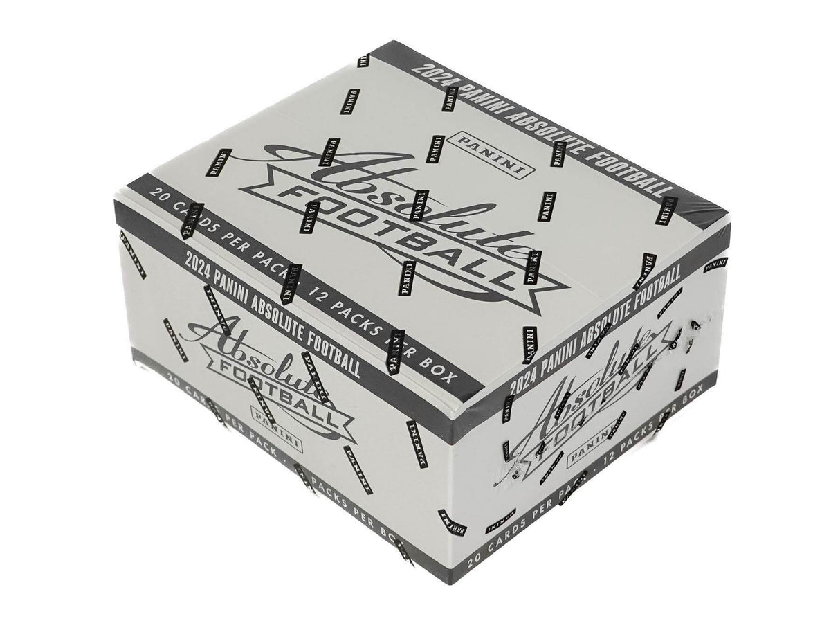 2024 Panini Absolute Football Jumbo Value Cello 12-Pack Fat Pack Box
