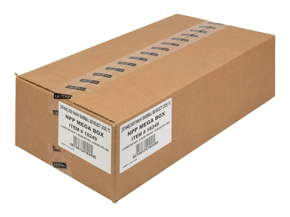 2025 Panini Select Baseball Mega 20-Box Case