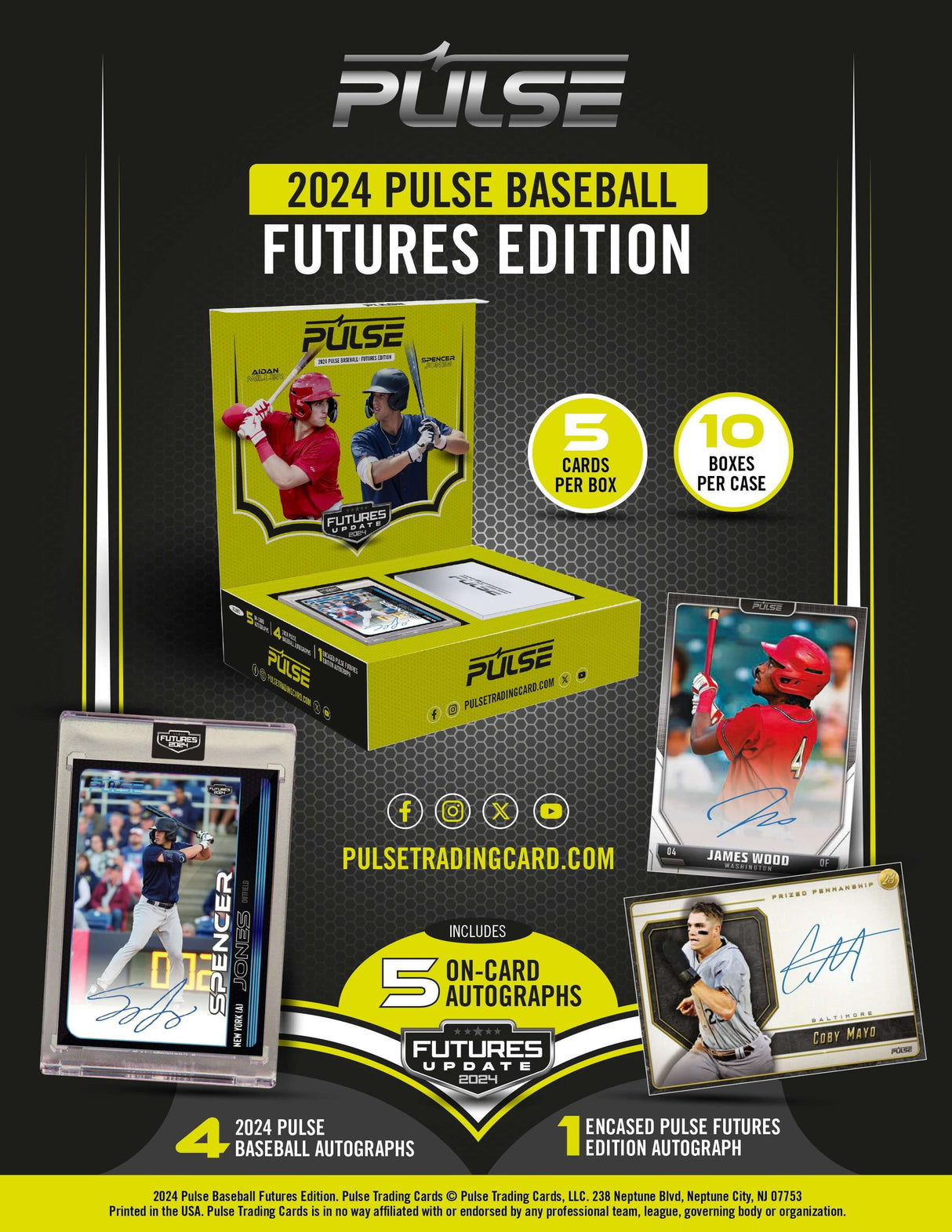 2024 Pulse Baseball Futures Edition Hobby Box
