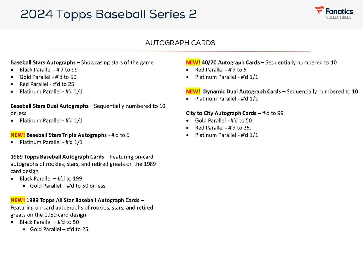 2024 Topps Series 2 Baseball Retail 20-Pack Box