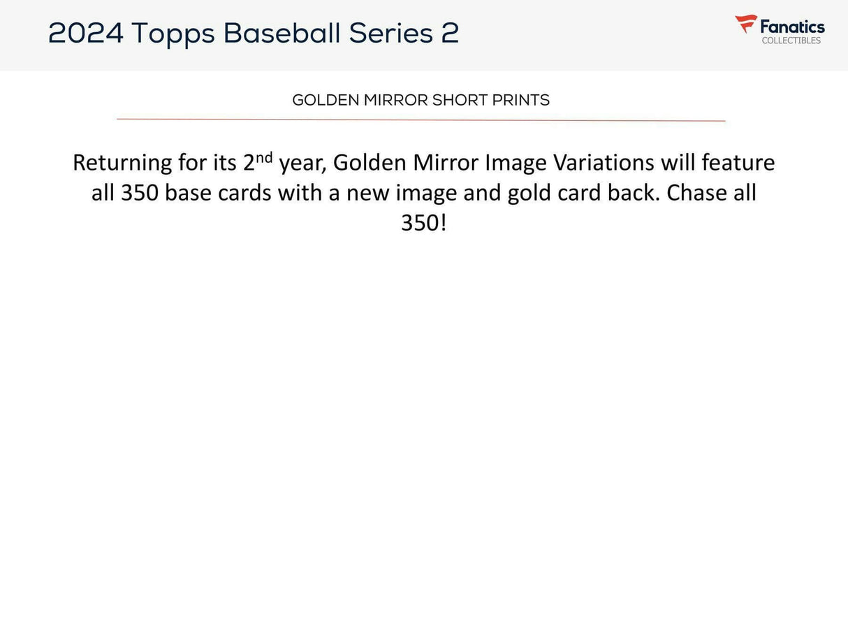 2024 Topps Series 2 Baseball Retail 20-Pack Box
