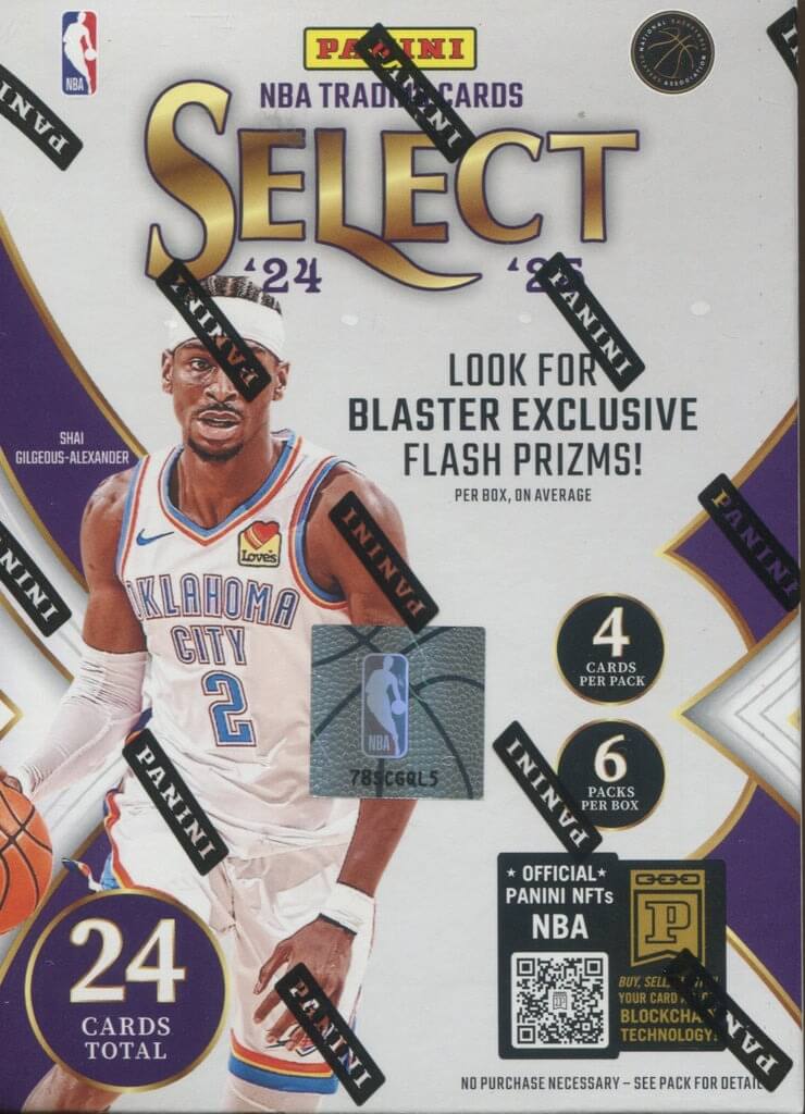 2024-25 Panini NBA Select Basketball Blaster Box