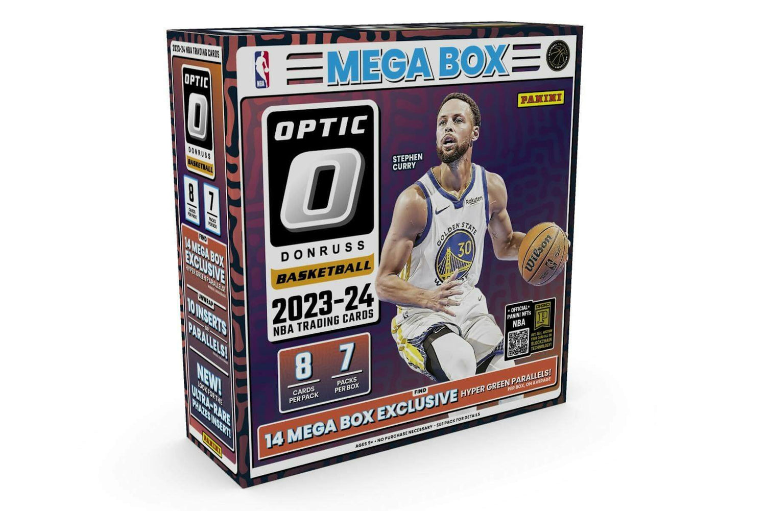 2023/24 Panini Donruss Optic Basketball Hobby Mega Box (Hyper Green Prizms)