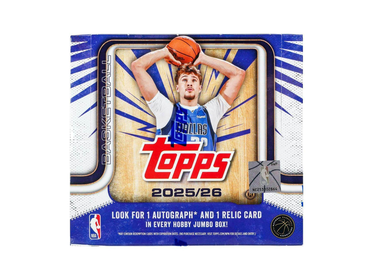 2025/26 Topps Basketball Hobby Jumbo 8-Box Case