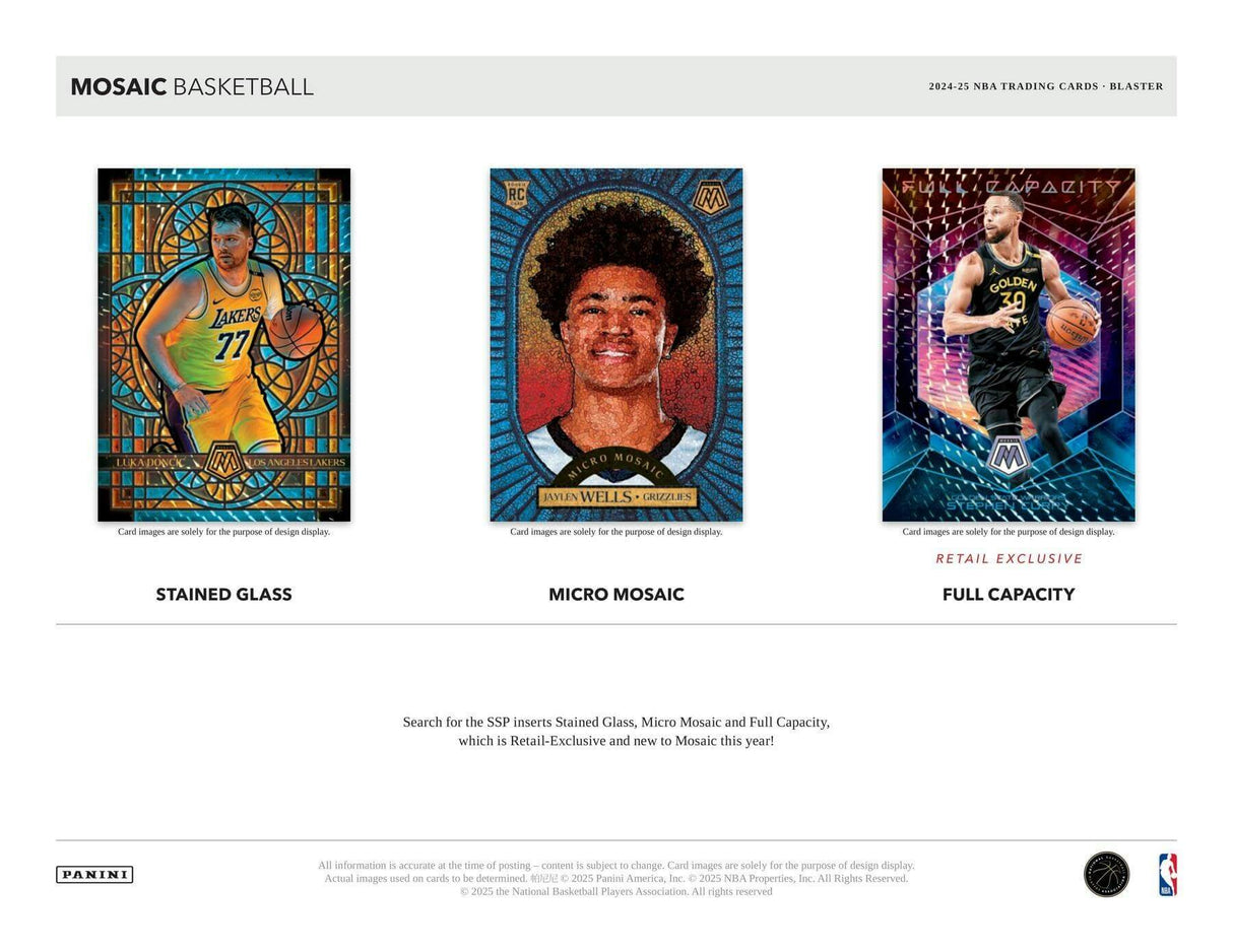 2024/25 Panini Mosaic Basketball 6-Pack Blaster Box
