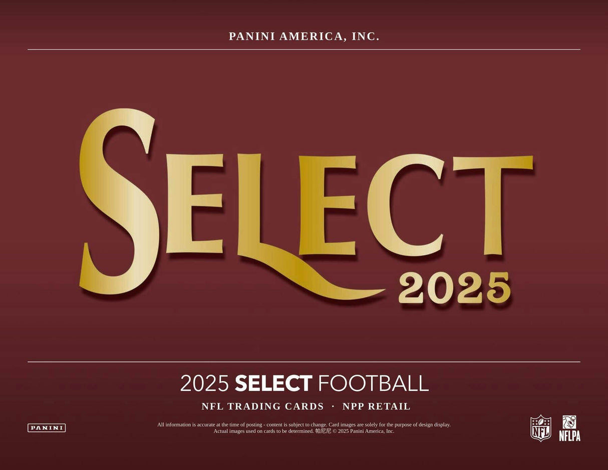 2025 Panini Select Football Mega Box (Pink Prizm Shock Parallels!)