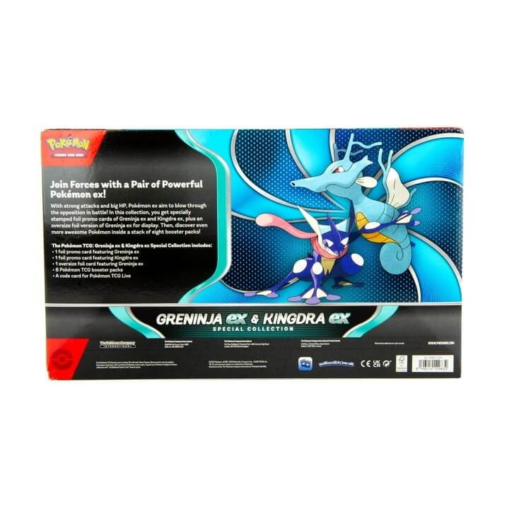 Pokemon TCG: Greninja ex & Kingdra ex Special Collection Box