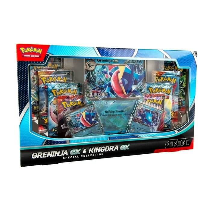 Pokemon TCG: Greninja ex & Kingdra ex Special Collection Box