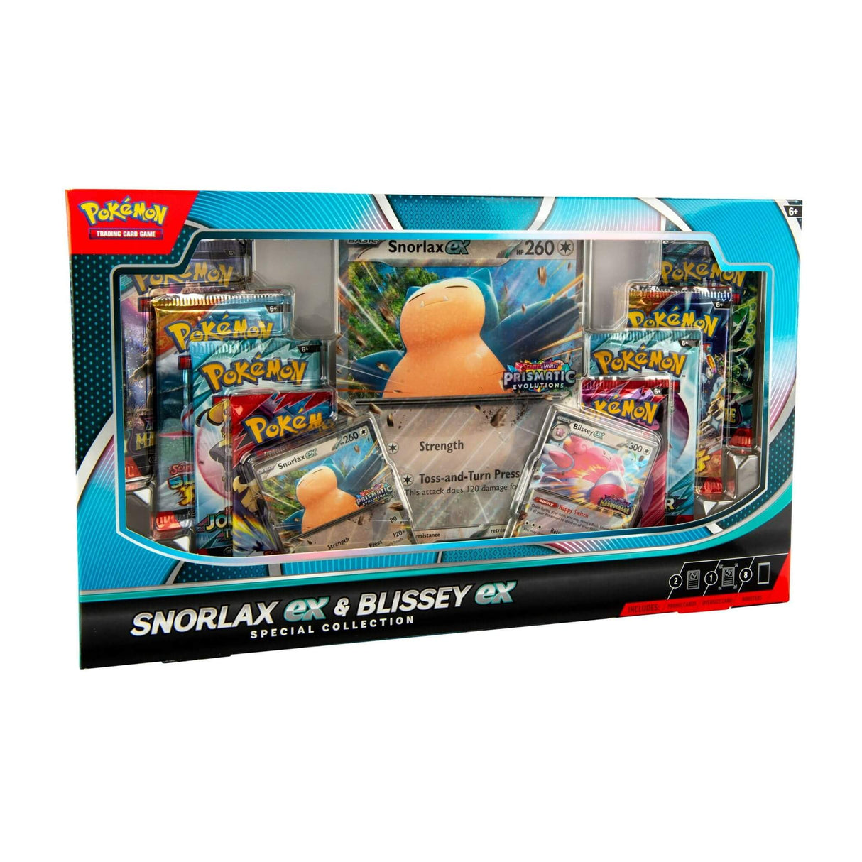Pokemon TCG: Snorlax ex & Blissey ex Special Collection Box