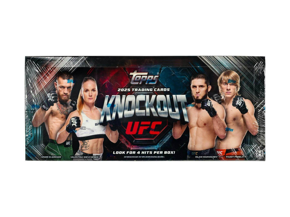 2025 Topps UFC Knockout Hobby 8-Box Case