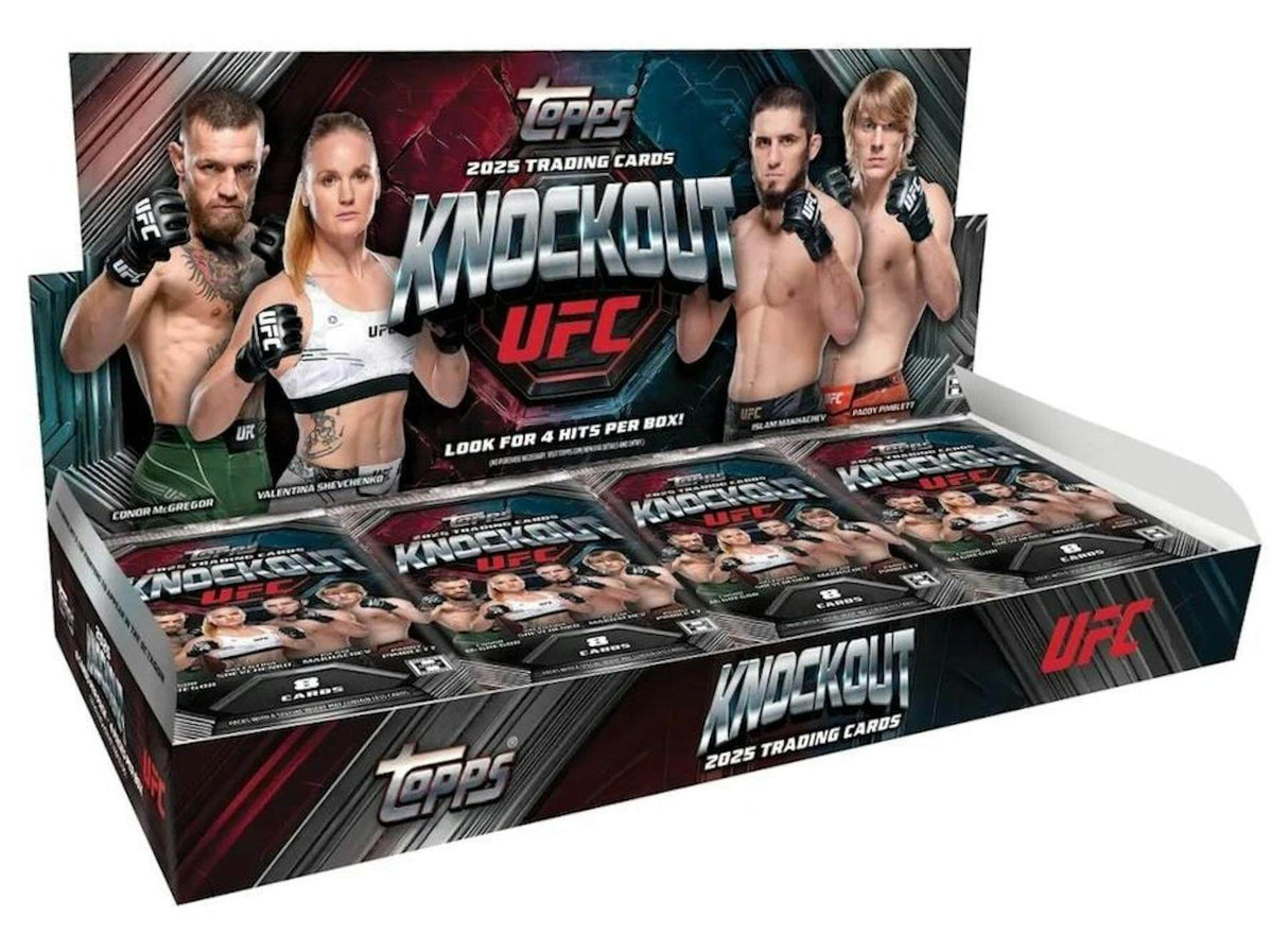 2025 Topps UFC Knockout Hobby 8-Box Case