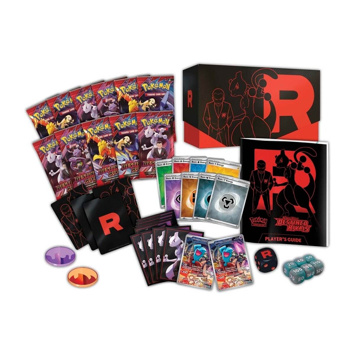 Pokemon TCG: Scarlet & Violet (SV10) Destined Rivals Elite Trainer Box (Pokemon Center Exclusive)