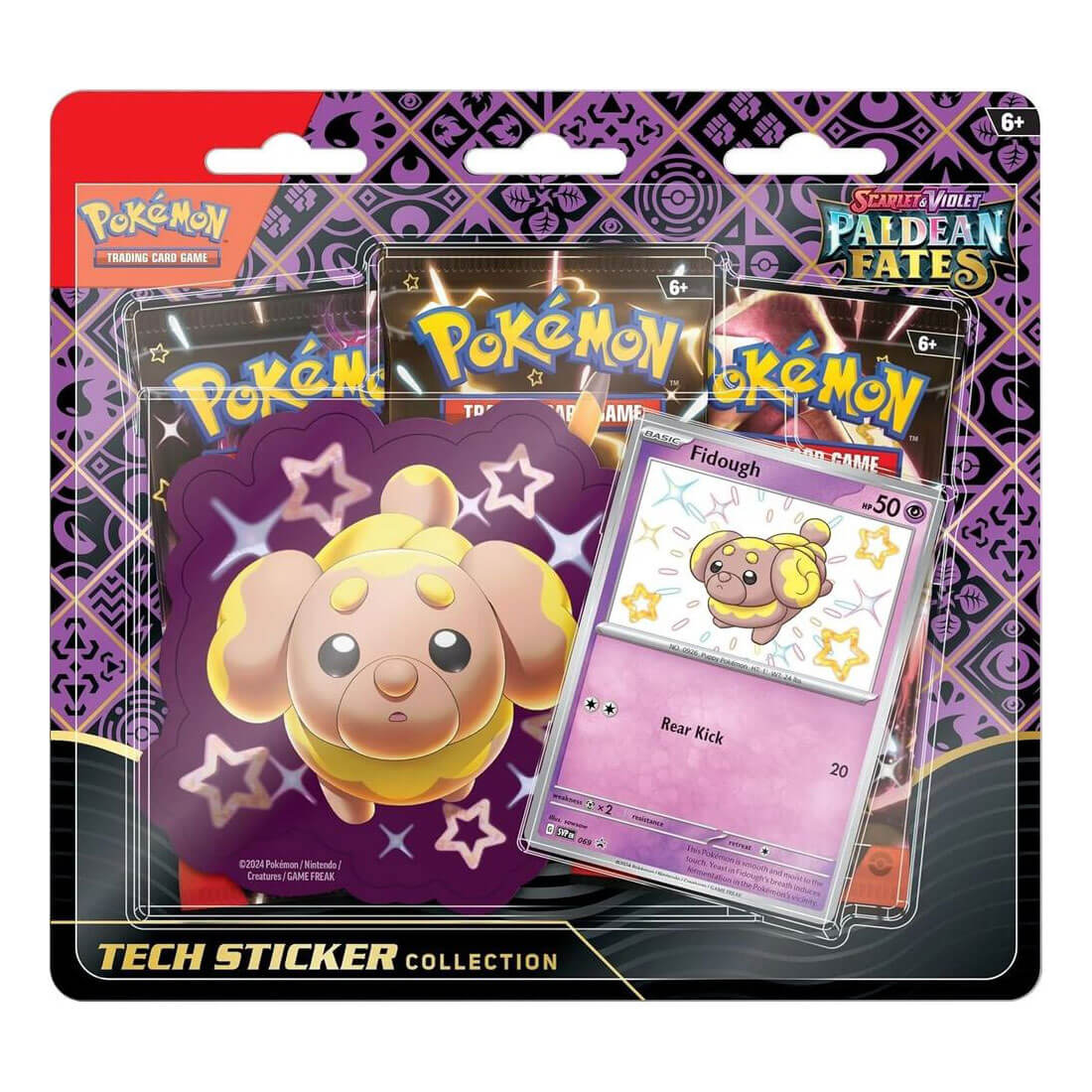 Pokemon TCG: Scarlet & Violet (SV4.5) Paldean Fates Tech Sticker Collection (Various)