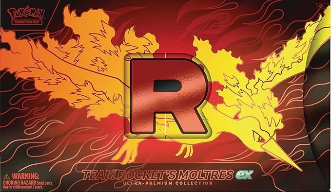 Pokemon TCG: Team Rocket's Moltres ex Ultra Premium Collection