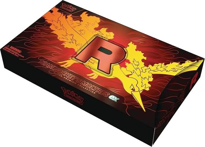 Pokemon TCG: Team Rocket's Moltres ex Ultra Premium Collection
