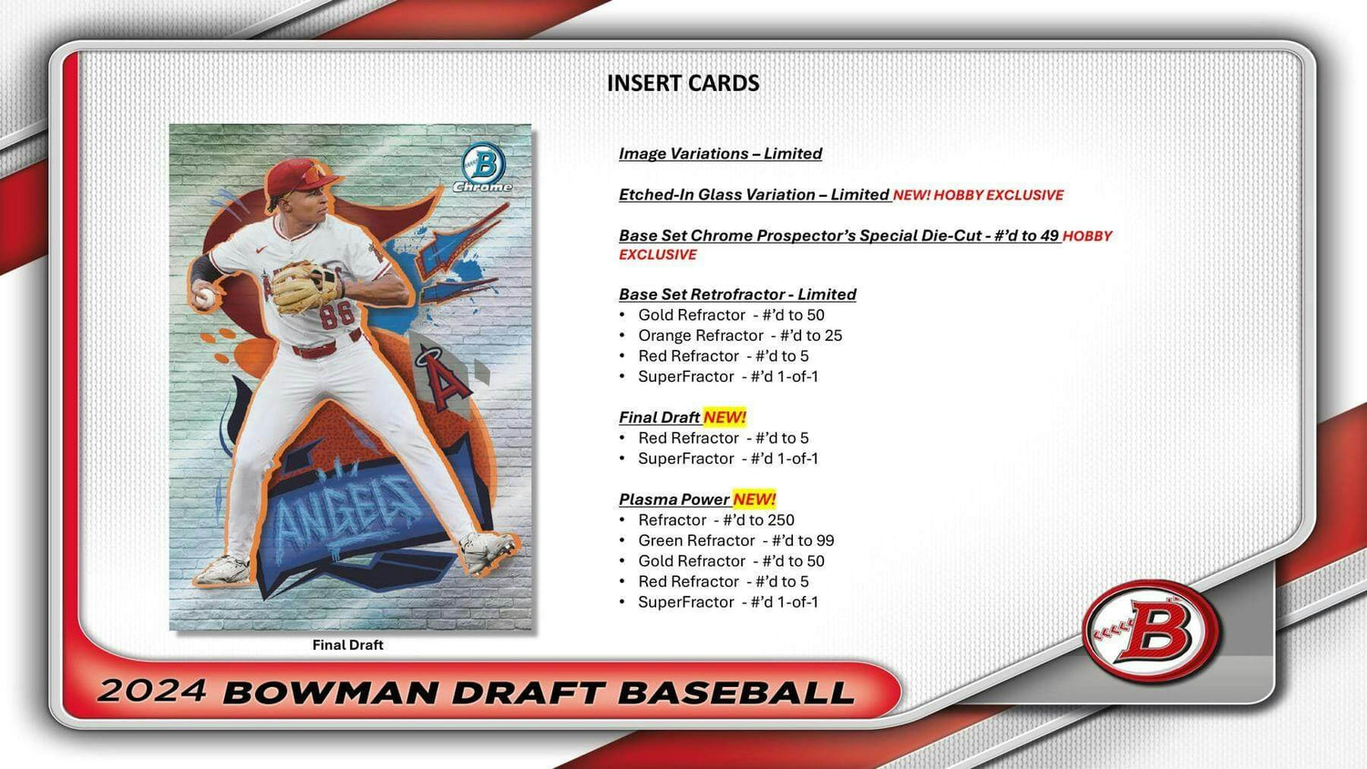 2024 Bowman Draft Baseball Hobby Jumbo Pack