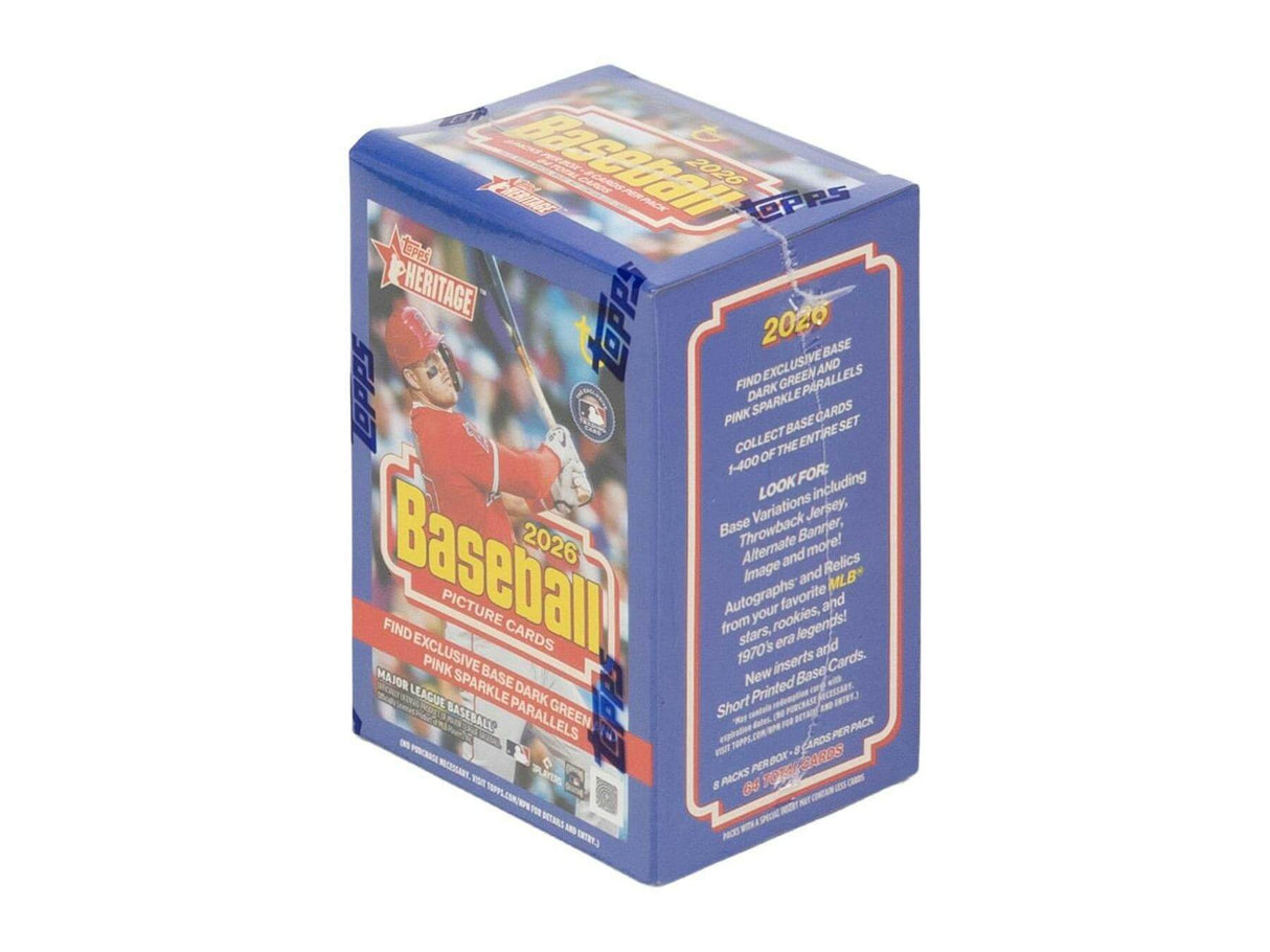 2026 Topps Heritage Baseball Blaster Box