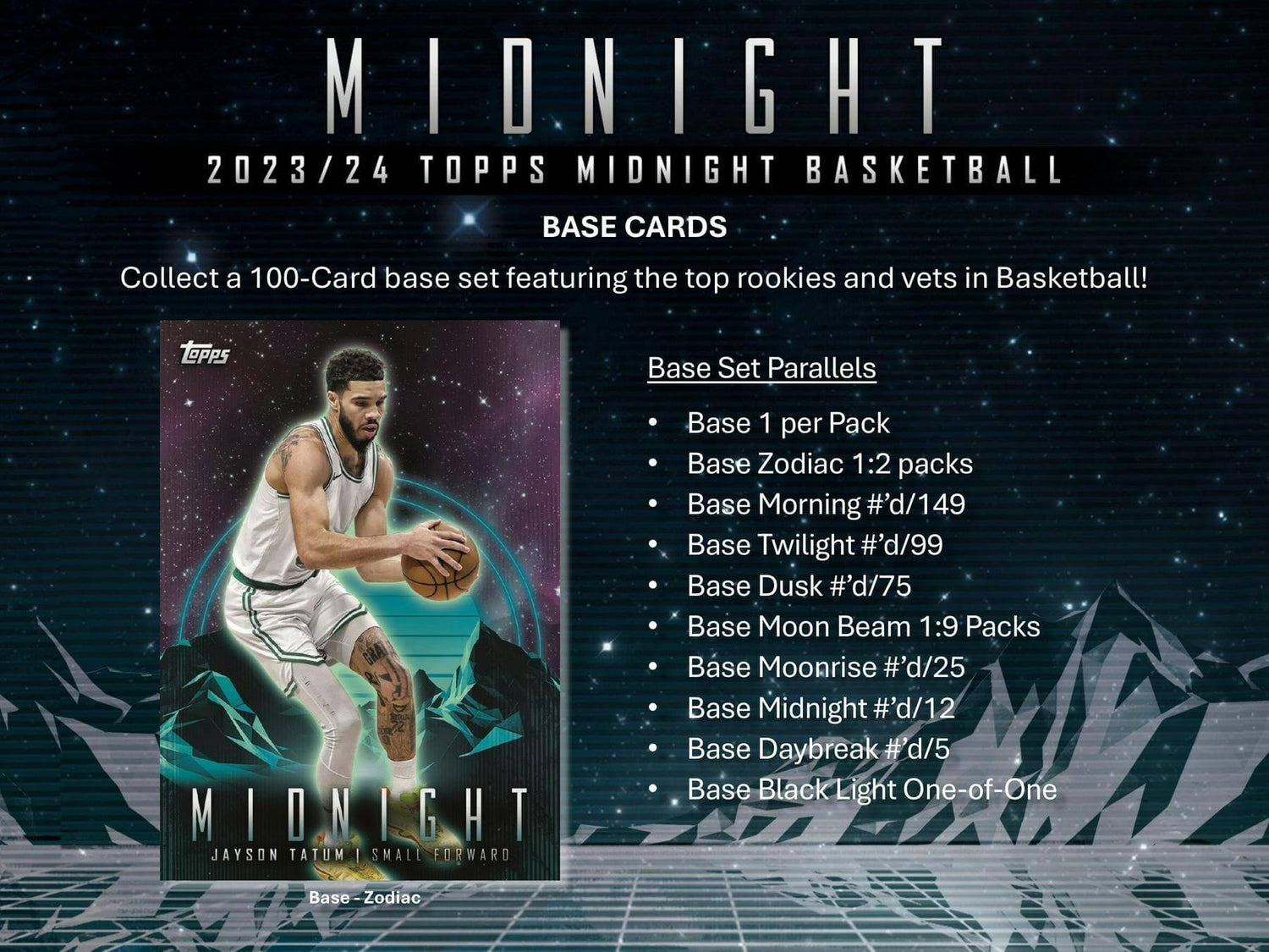 2023/24 Topps Midnight Basketball Hobby Box
