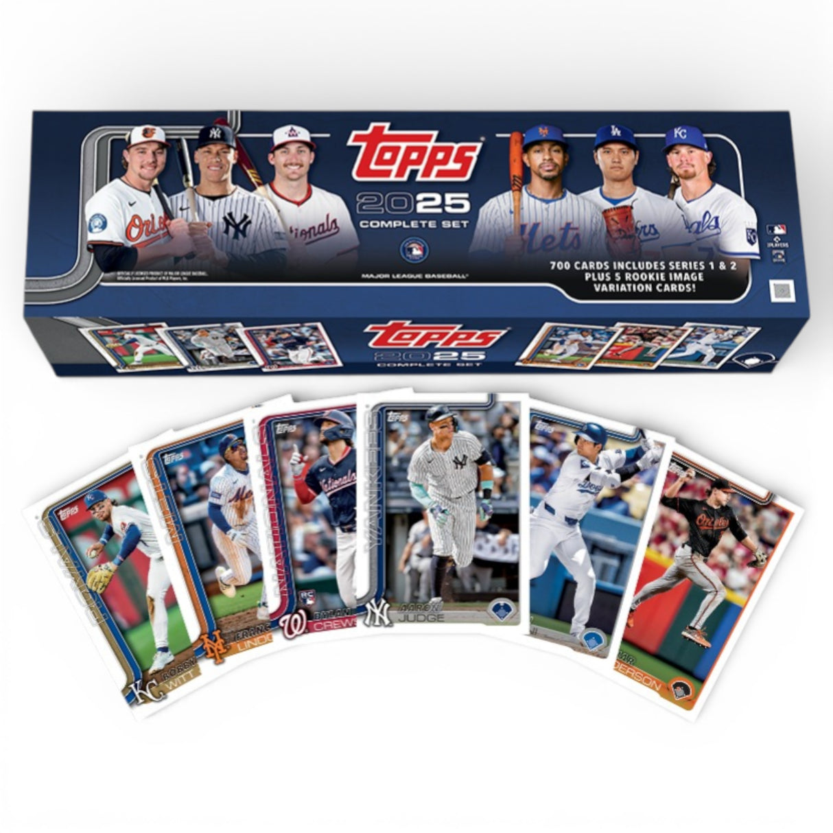 2025 Topps MLB Baseball Card Complete Set Retail Box