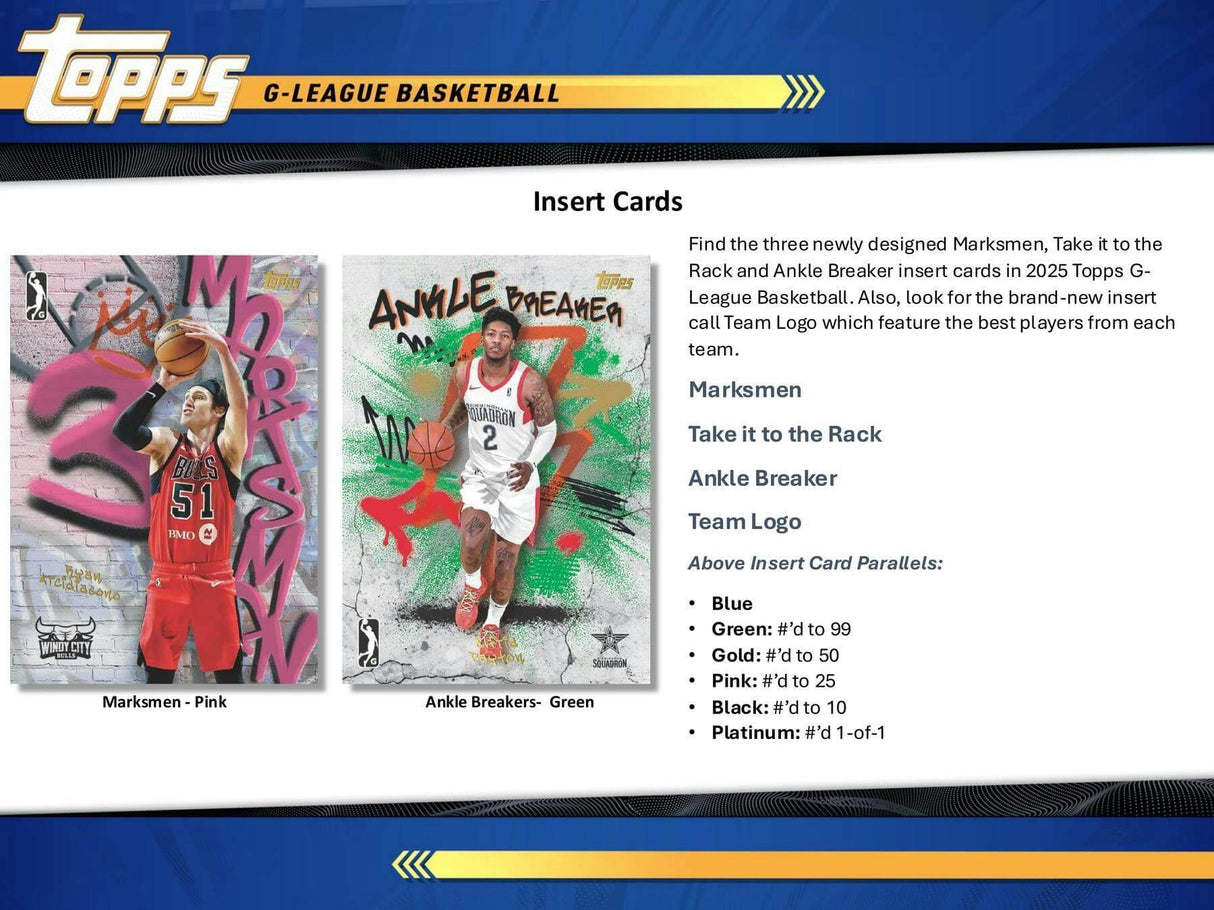 2024/25 Topps G-League Basketball Hobby Box