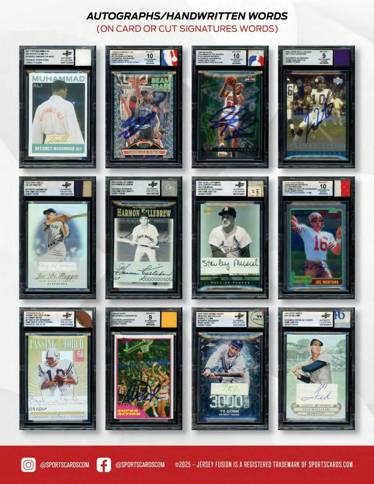 2025 Jersey Fusion Legendary Collection Hobby Pack