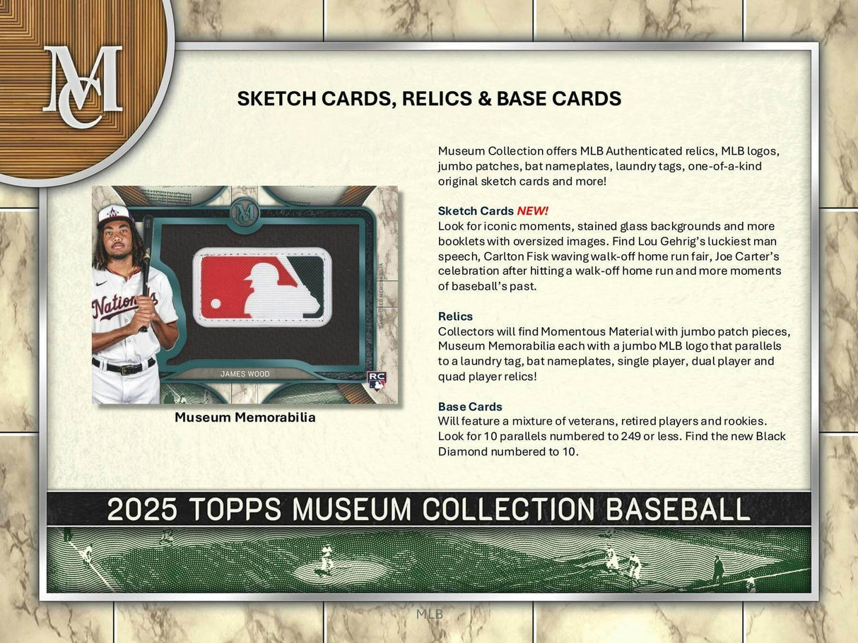 2025 Topps Museum Collection Baseball Hobby Box