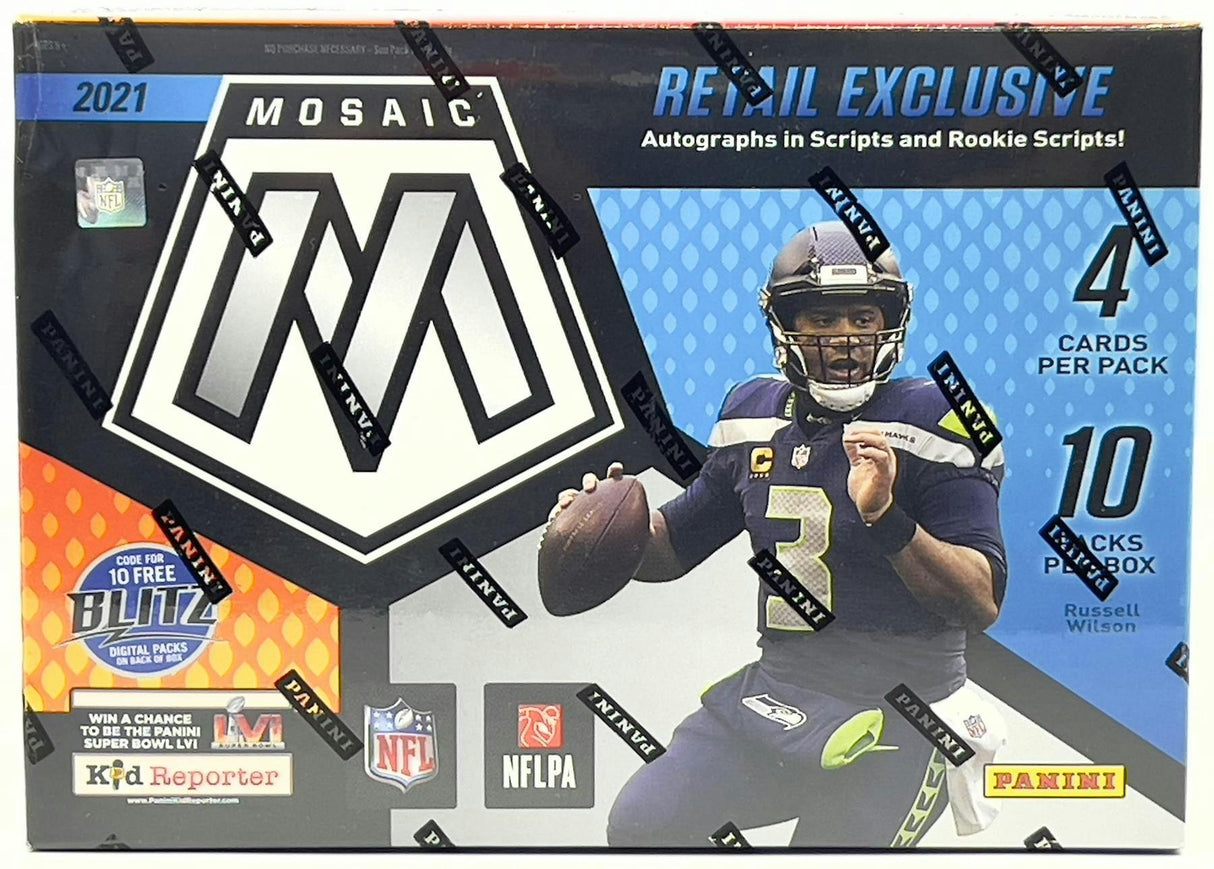 2021 Panini Mosaic Football Mega Box