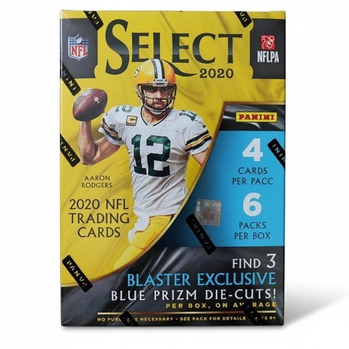 2020 Panini Select Football Blaster Box (Blue Prizm Die Cuts!)