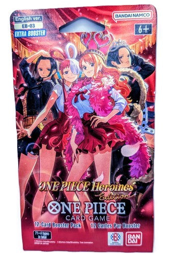 One Piece TCG: Extra Booster One Piece Heroines Edition Sleeved Booster Pack