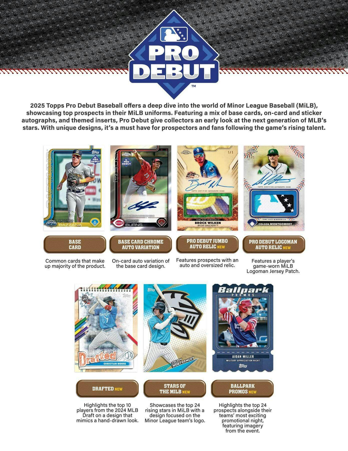2025 Topps Pro Debut Baseball Hobby Jumbo Pack