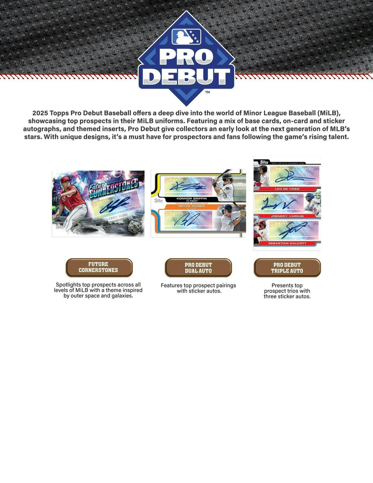 2025 Topps Pro Debut Baseball Hobby Jumbo Pack