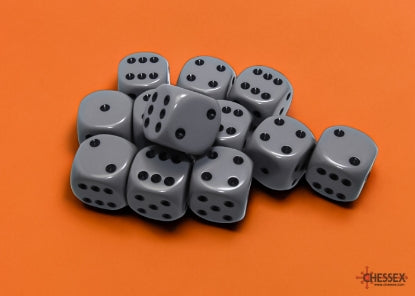 Chessex Opaque 16mm D6 Dice [Various]
