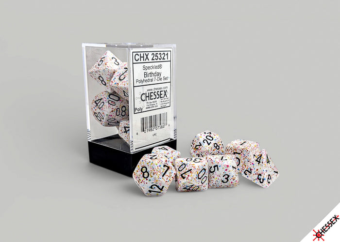 Chessex Speckled 7-Dice Polyhedral Sets