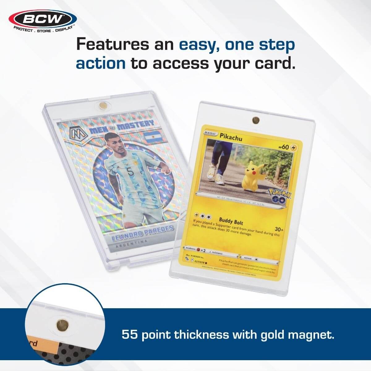 BCW Magnetic Card Holder - 55 PT.