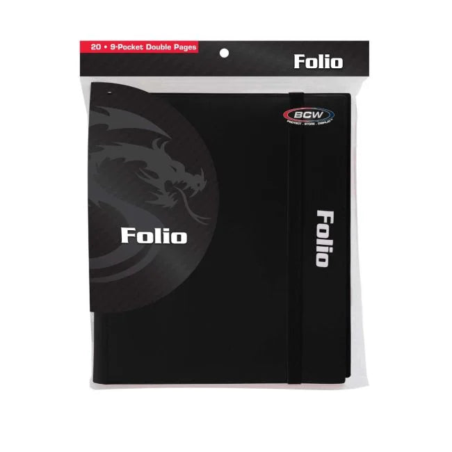 BCW 20 Page Folio 9-Pocket Card Storage Album [Various]