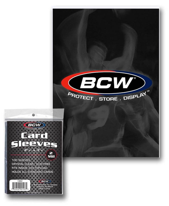 BCW Standard Card Sleeves - Trademark Sports Cards & Memorabilia