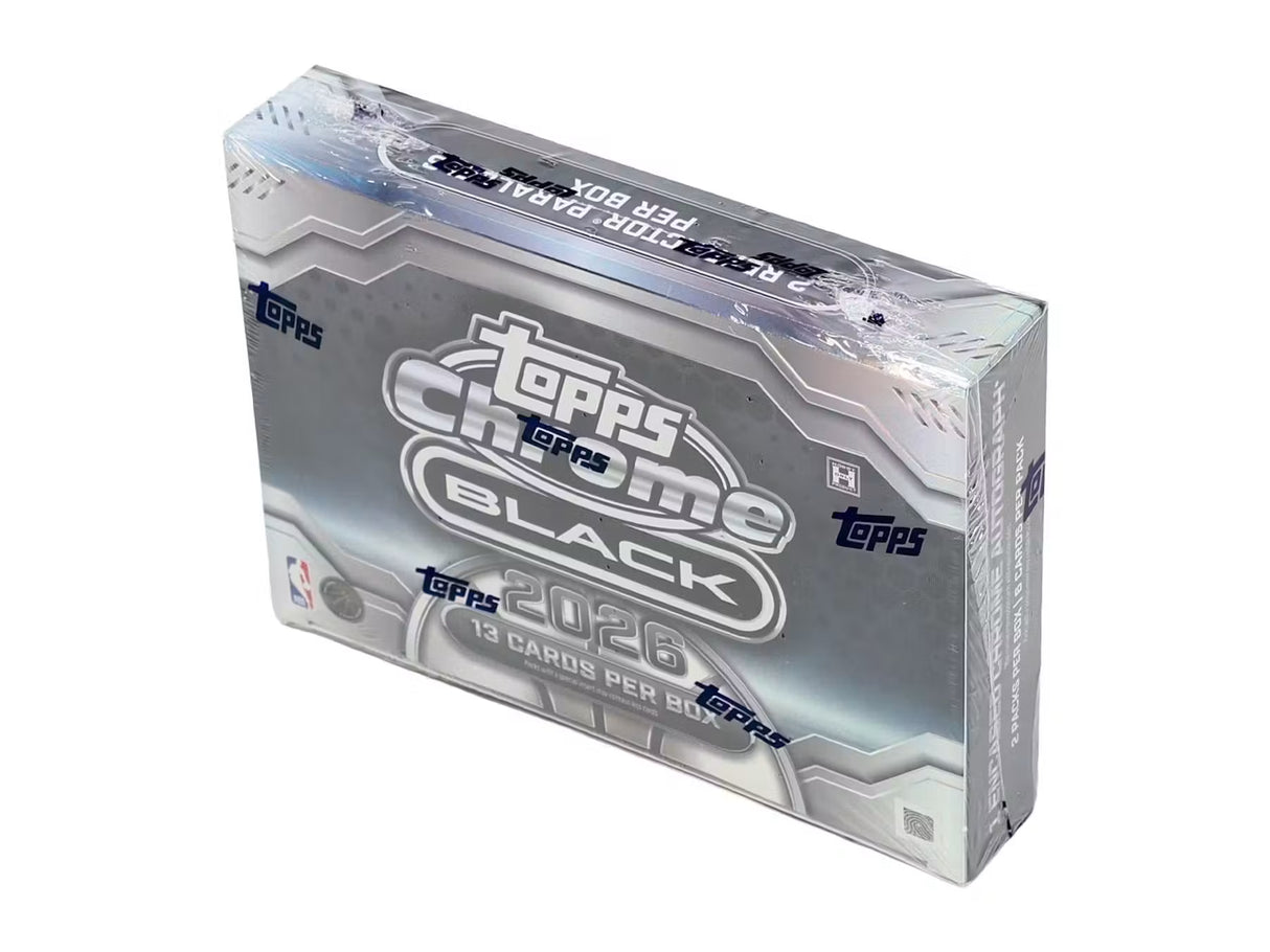 2025/26 Topps Chrome Black Basketball Hobby Box