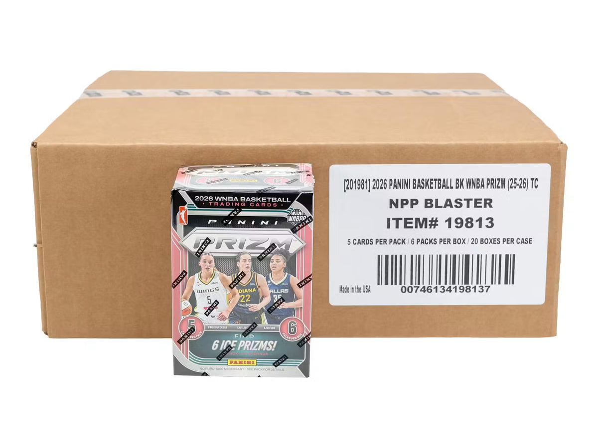 2026 Panini Prizm WNBA Basketball Blaster 20-Box Case