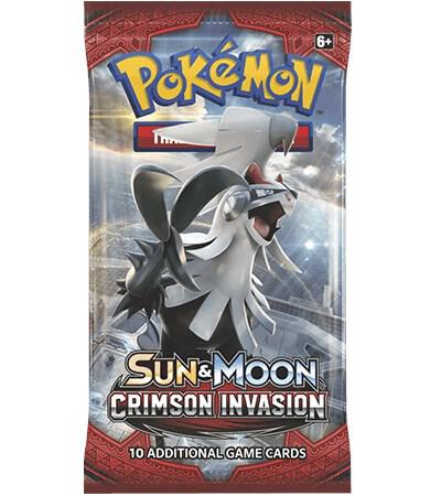 Pokemon TCG: Sun & Moon Crimson Invasion Booster Pack (SM04)