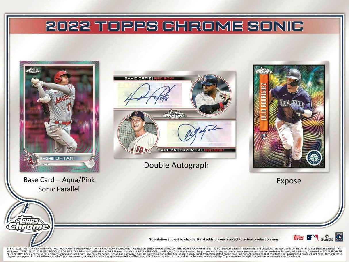2022 Topps Chrome Sonic Baseball Hobby Lite Pack