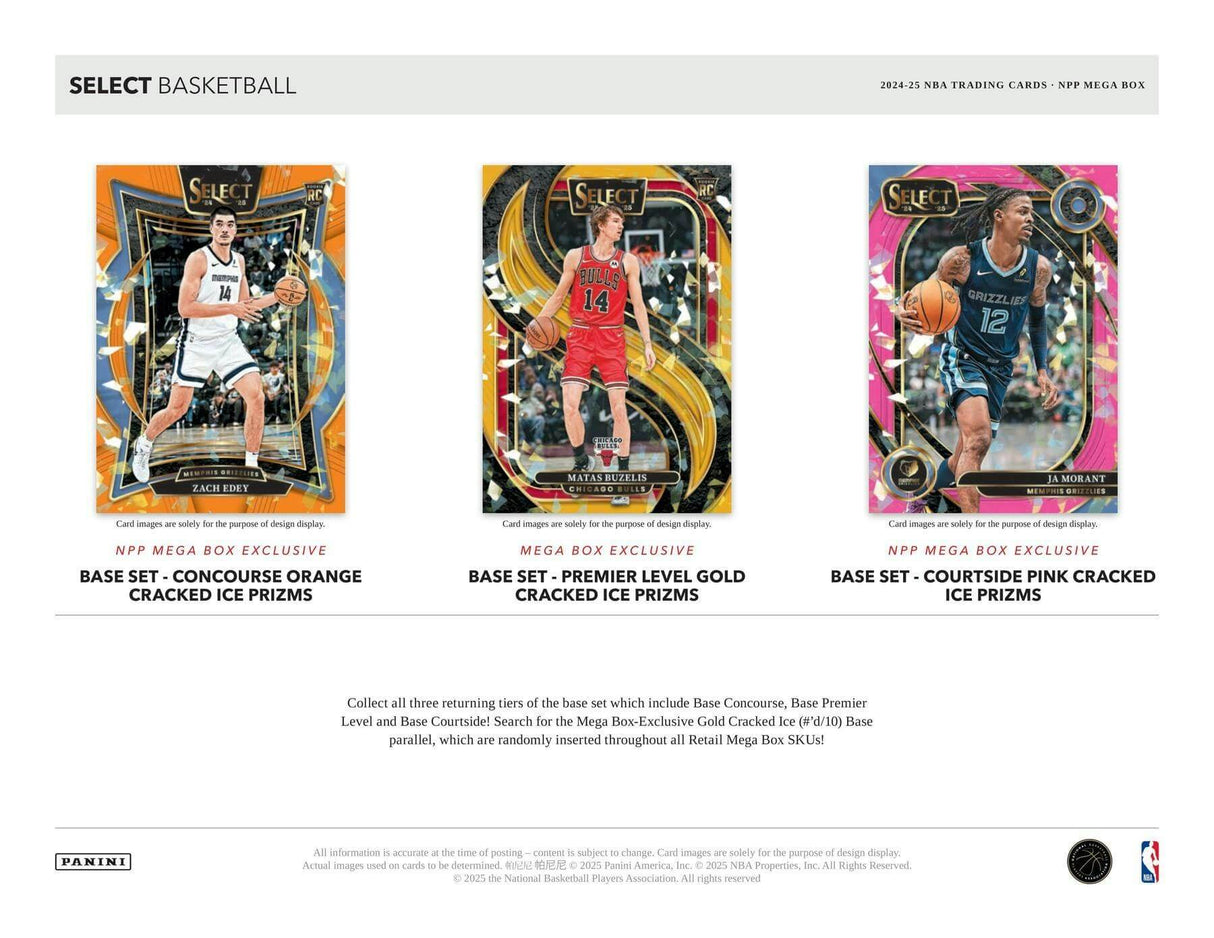 2024/25 Panini Select NBA Basketball Mega Box
