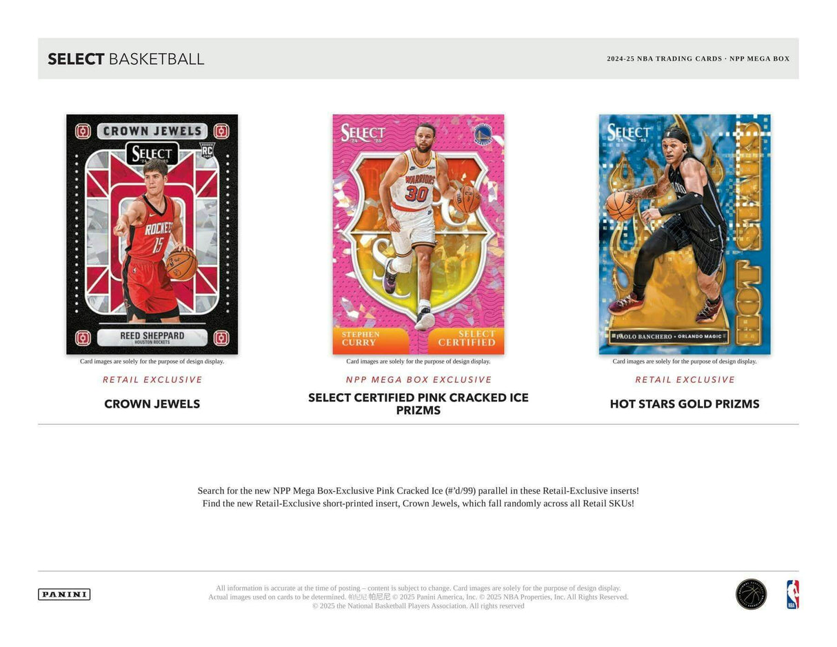 2024/25 Panini Select NBA Basketball Mega Box