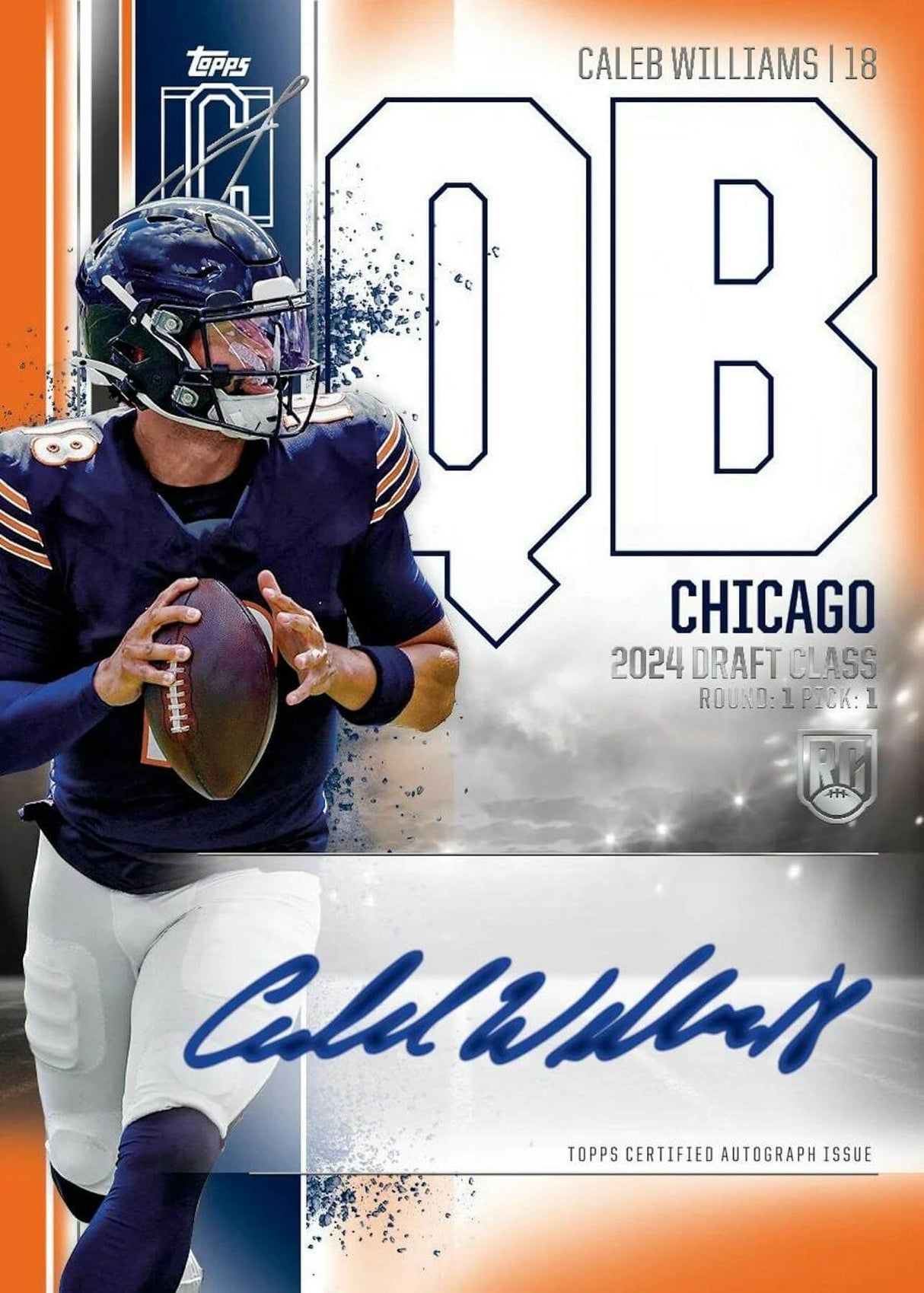 2024 Topps Signature Class Football 6-Pack Blaster Box