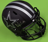 Dak Prescott Autographed Dallas Cowboys Replica Eclipse Speed Full-Size Helmet (Beckett)