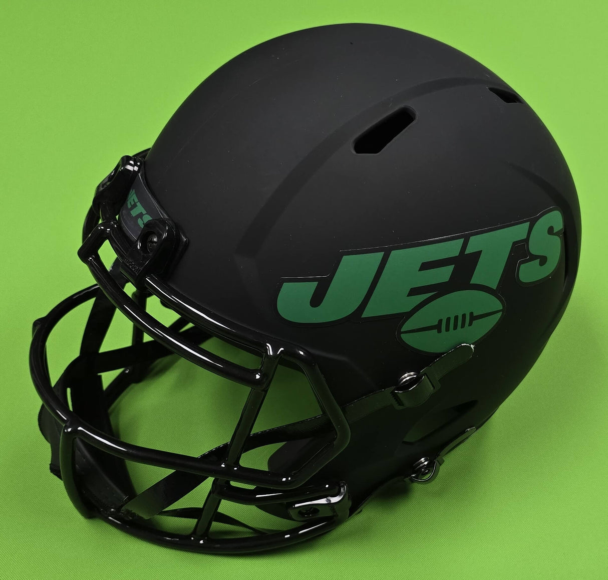 Vinny Testaverde Autographed New York Jets Replica Eclipse Speed Full-Size Helmet (PSA)