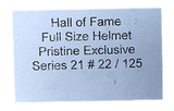 Schwartz Sports Football HALL OF FAMER Signed Full Size Helmet Mystery Box - Series 21 (Limited to 125)