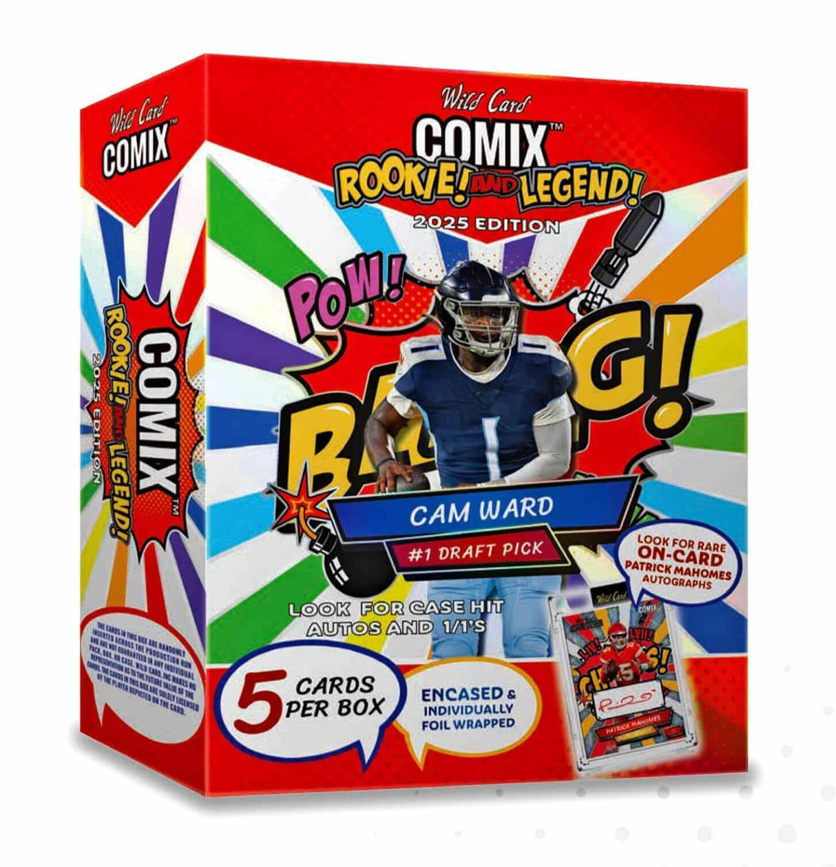 2025 Wild Card COMIX Rookies and Legends Hobby Box