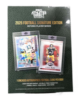 2025 Pro Athletes Direct Authentic Retired Signature Edition Football Hobby Box