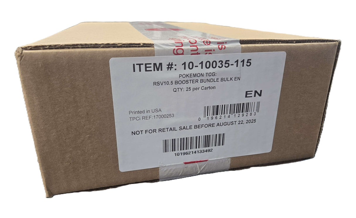 Pokemon Scarlet & Violet: White Flare 25-Box Booster Bundle Case (SV10.5)