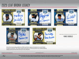 2025 Leaf Bronx Legacy Baseball Hobby Box